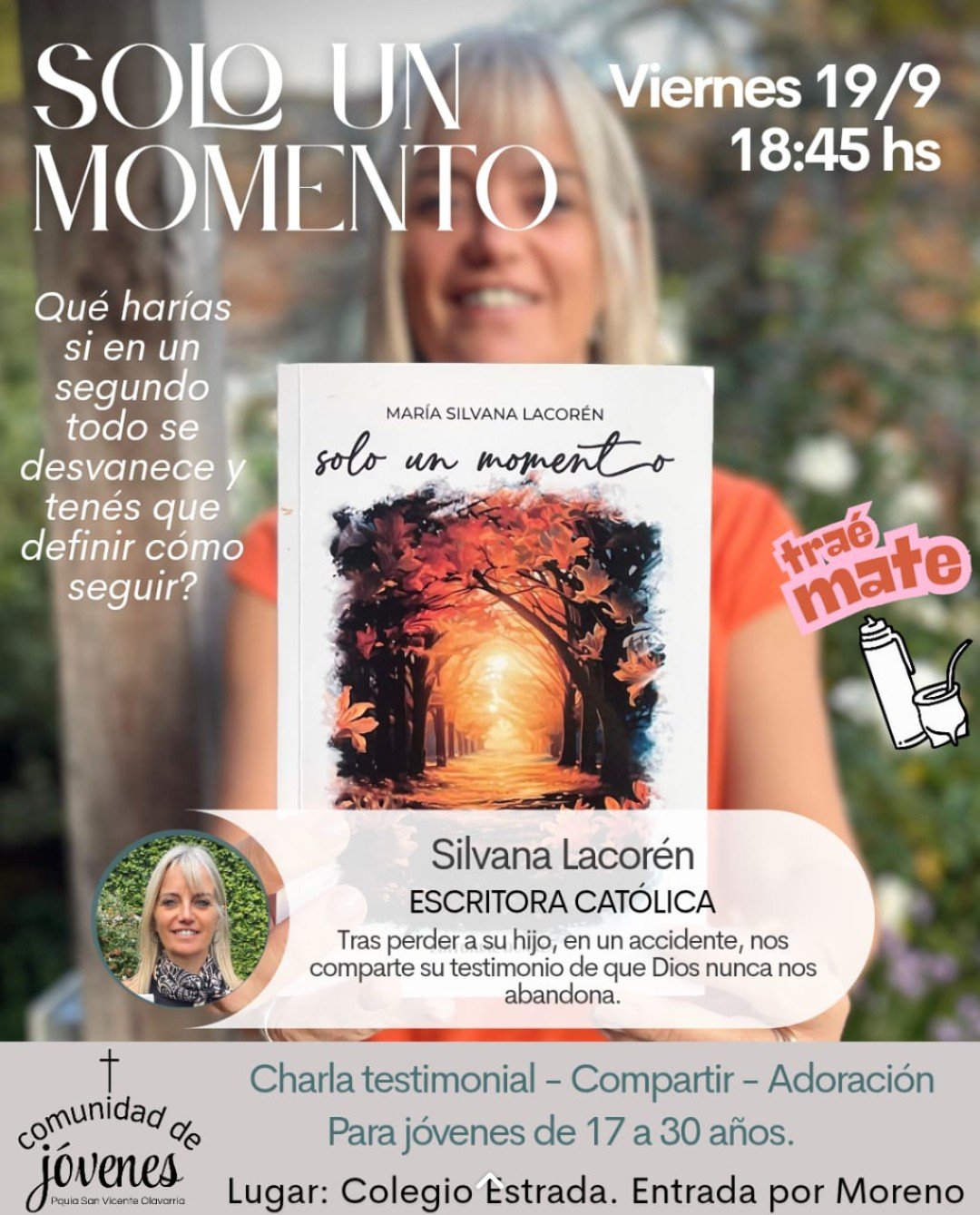 Charla testimonial y espacio de preguntas