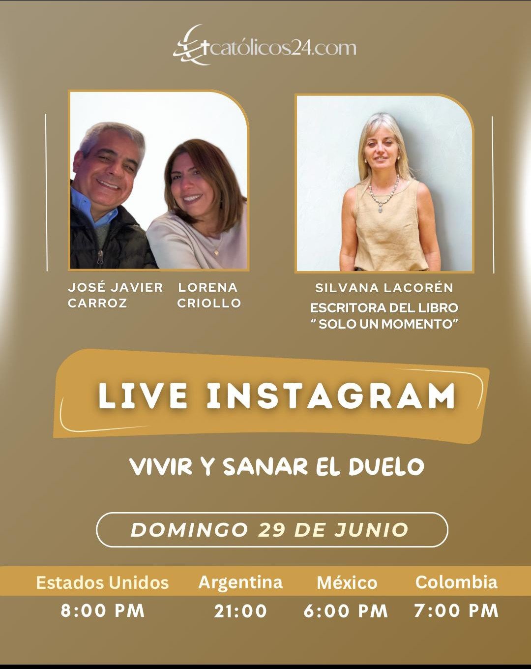 Charla: "Vivir y sanar el duelo"